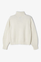 Pull Cygne Maille Blanc