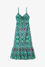Robe Ibiza Indienne Vert