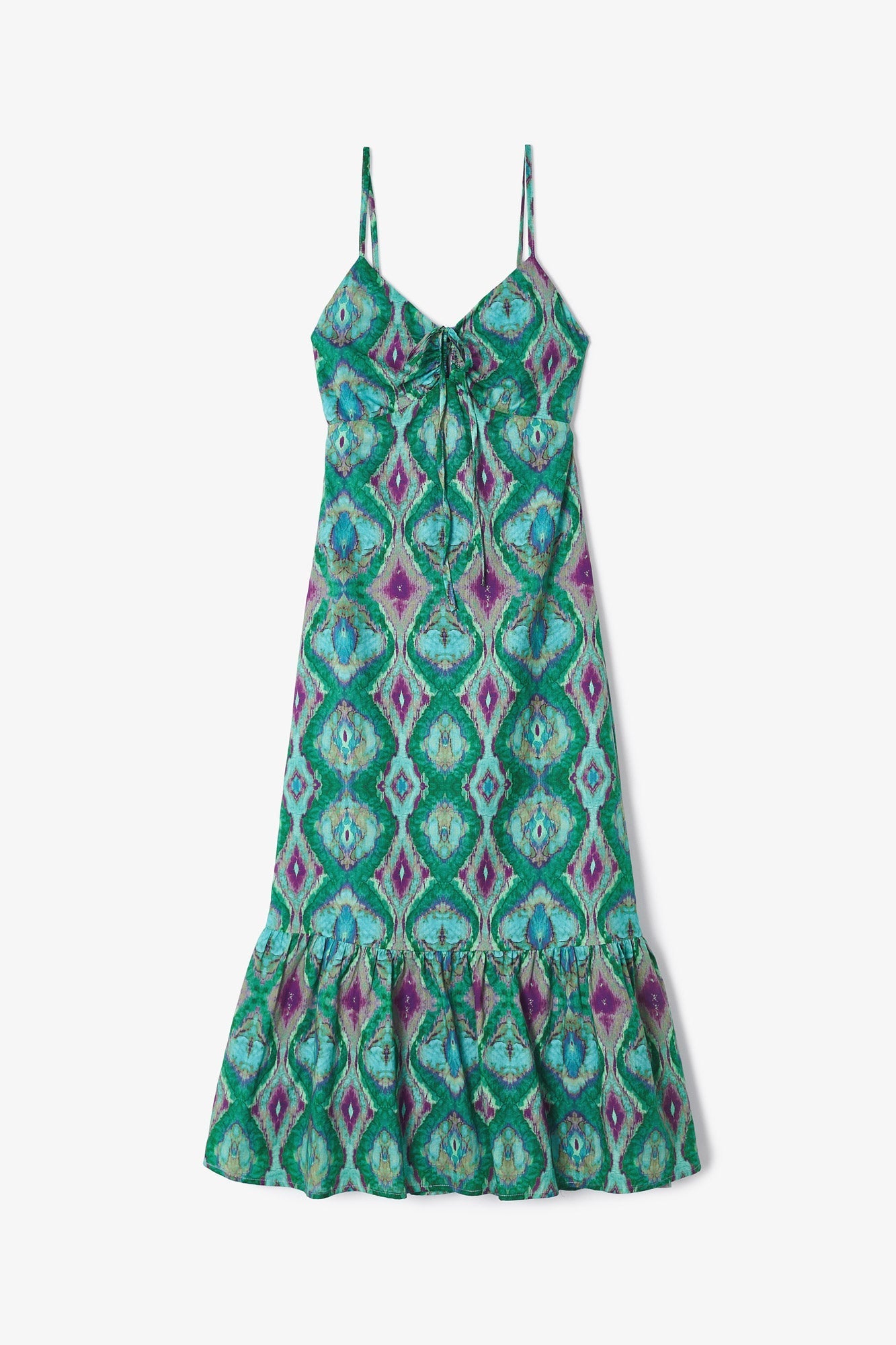 Robe Ibiza Indienne Vert