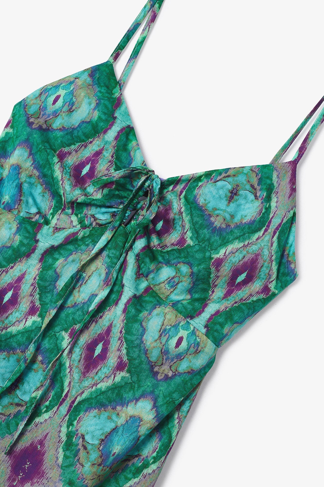 Robe Ibiza Indienne Vert