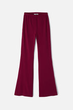 Pantalon Sixties Maille Griotte