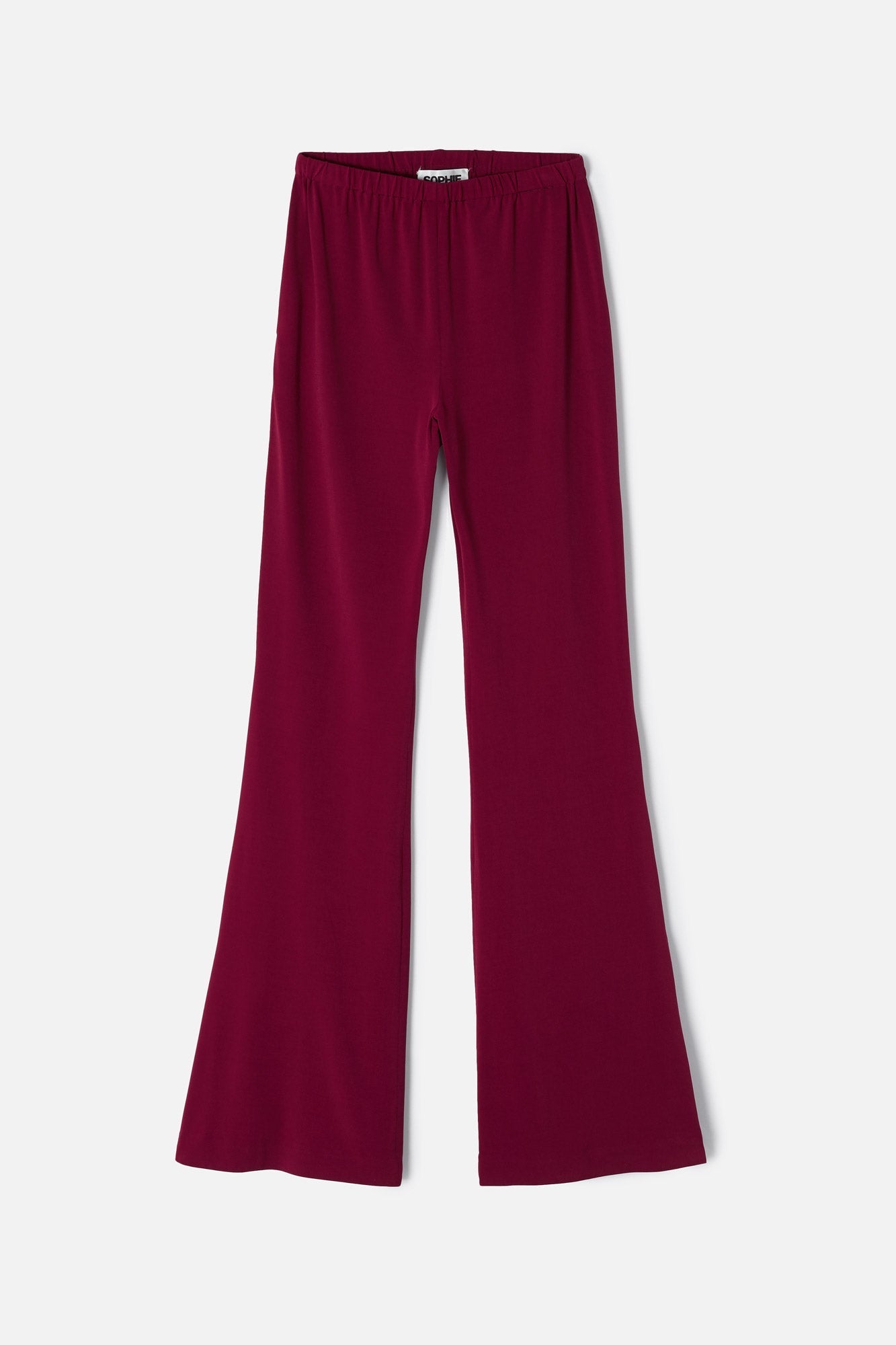 Pantalon Sixties Maille Griotte