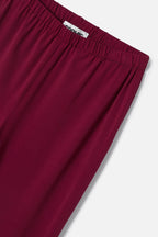 Pantalon Sixties Maille Griotte
