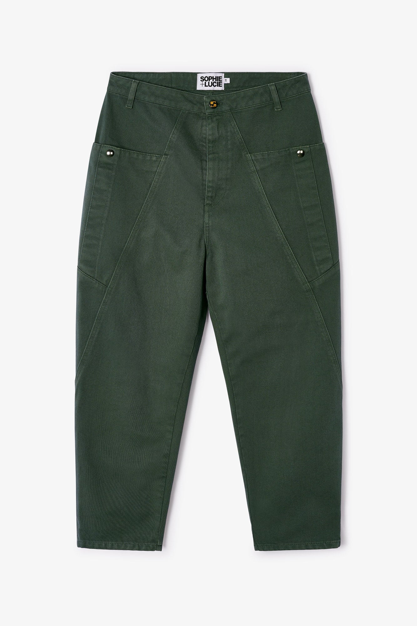 Pantalon Cargo Vert