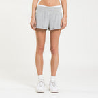 Mini-Short Sponge Shorty - Grey Marl - Femme