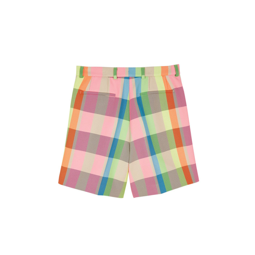Short Short Malibu Woven Check Multi