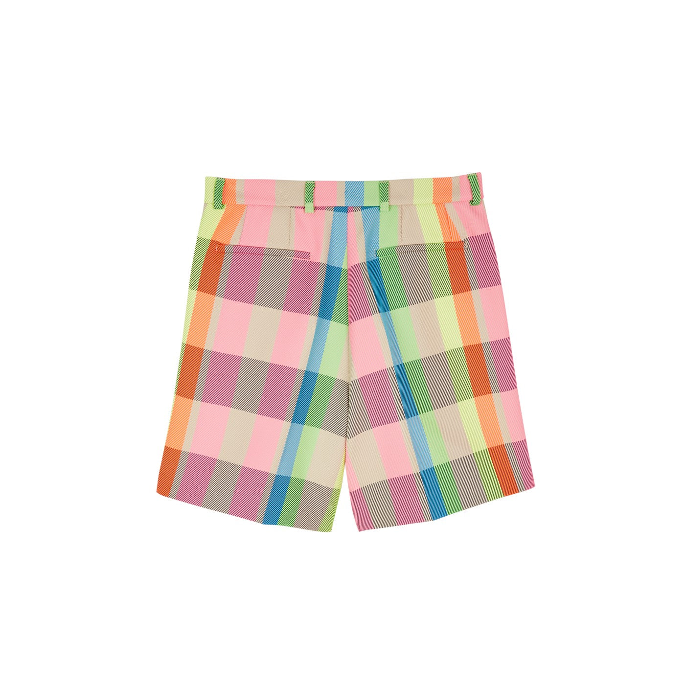 Short Short Malibu Woven Check Multi