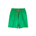 Short Leather Elasticated