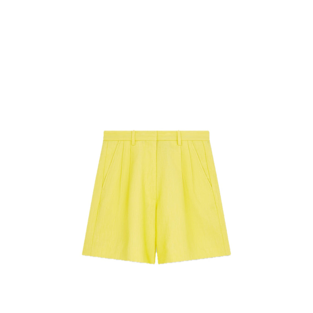Short Tailored With Pleats