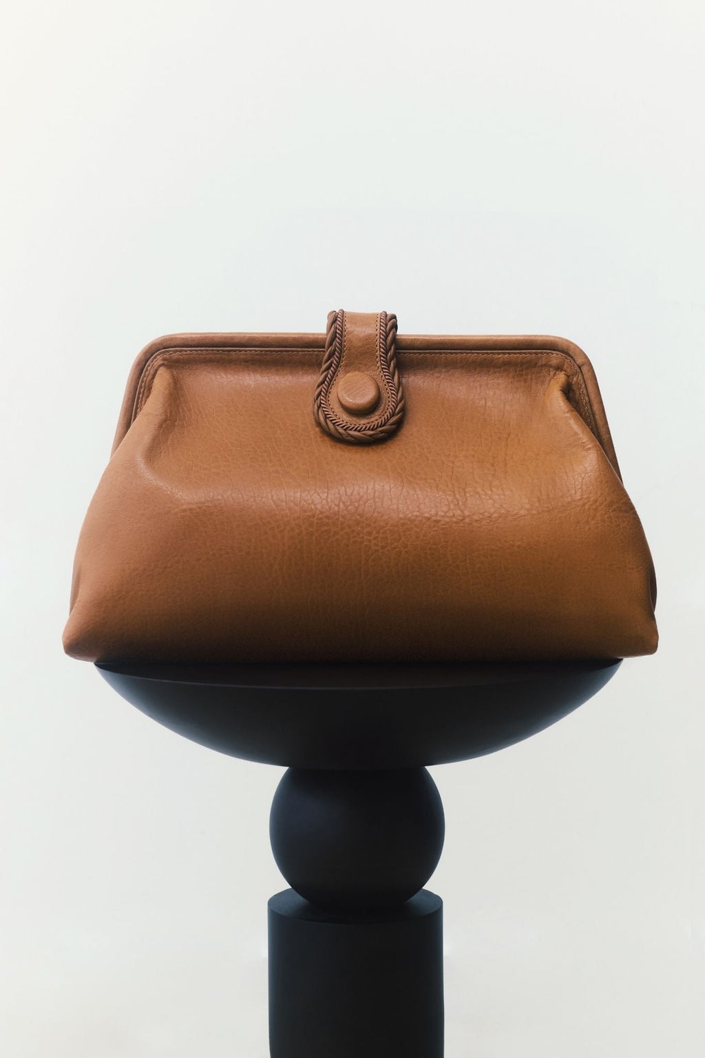 Hedera Cappucino Large Pouch Bag