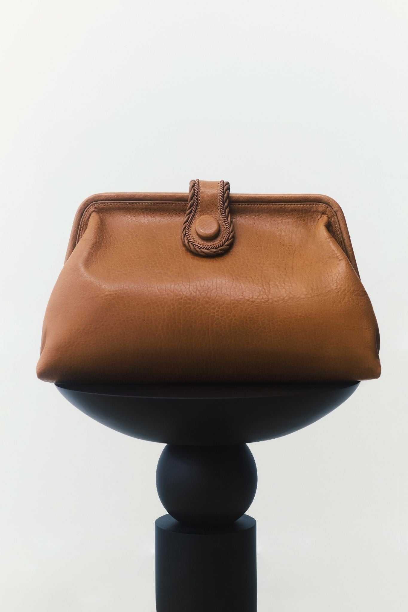 Hedera Cappucino Large Pouch Bag