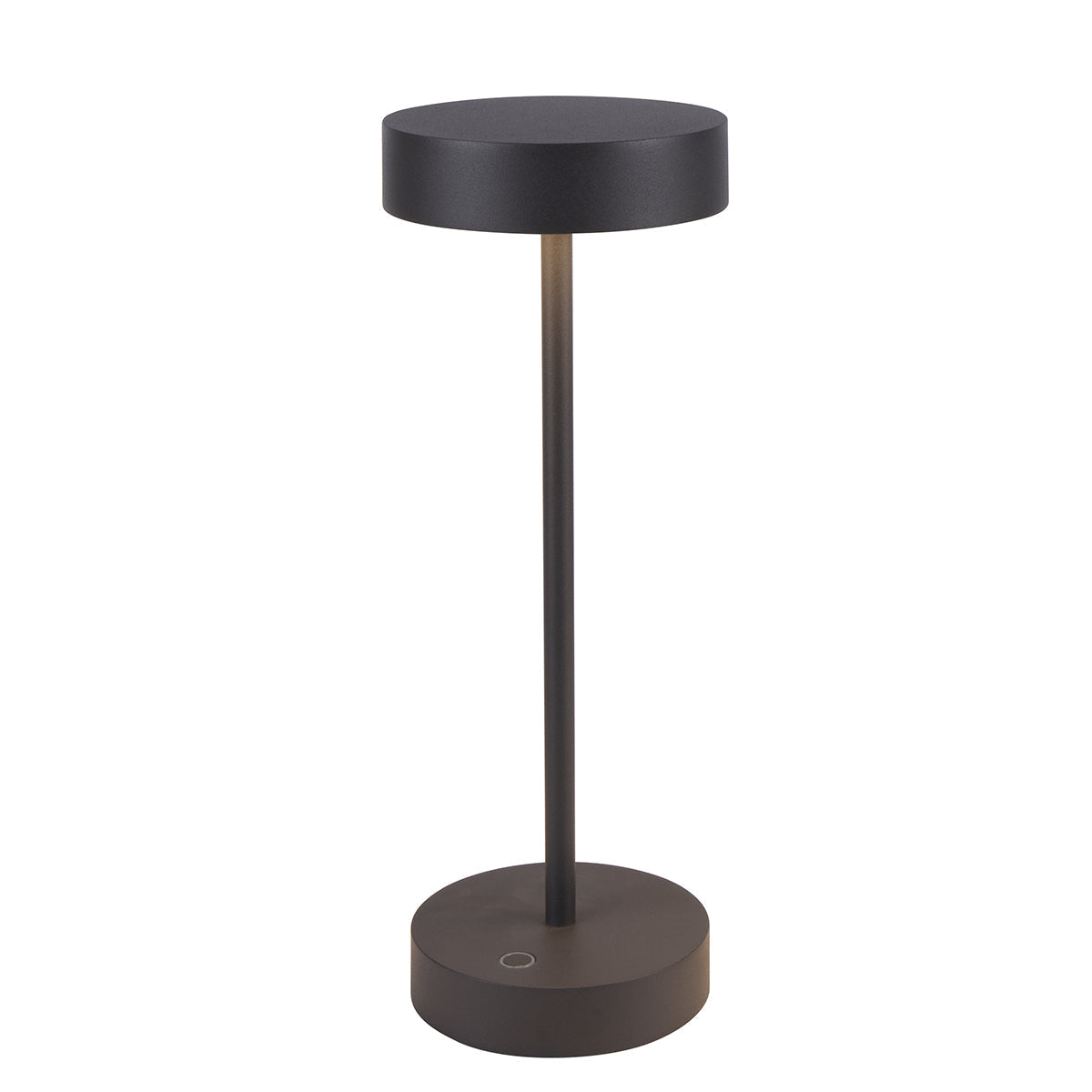 Sandy - Lampe De Table Sans Fil - Aluminium - Noir