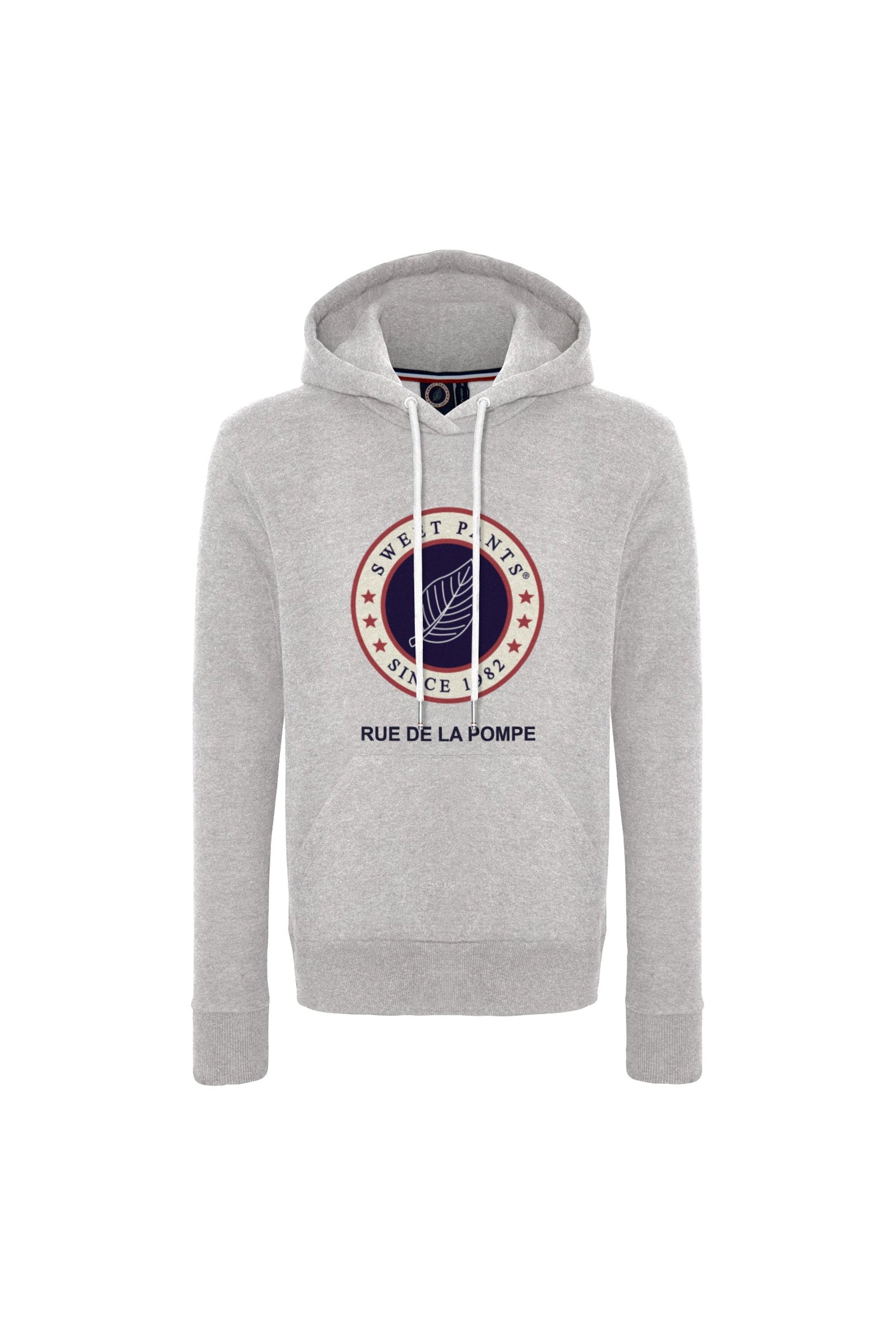 Sweatshirt Serigraphie Logo Store - Rue De La Pompe Gris - Mixte