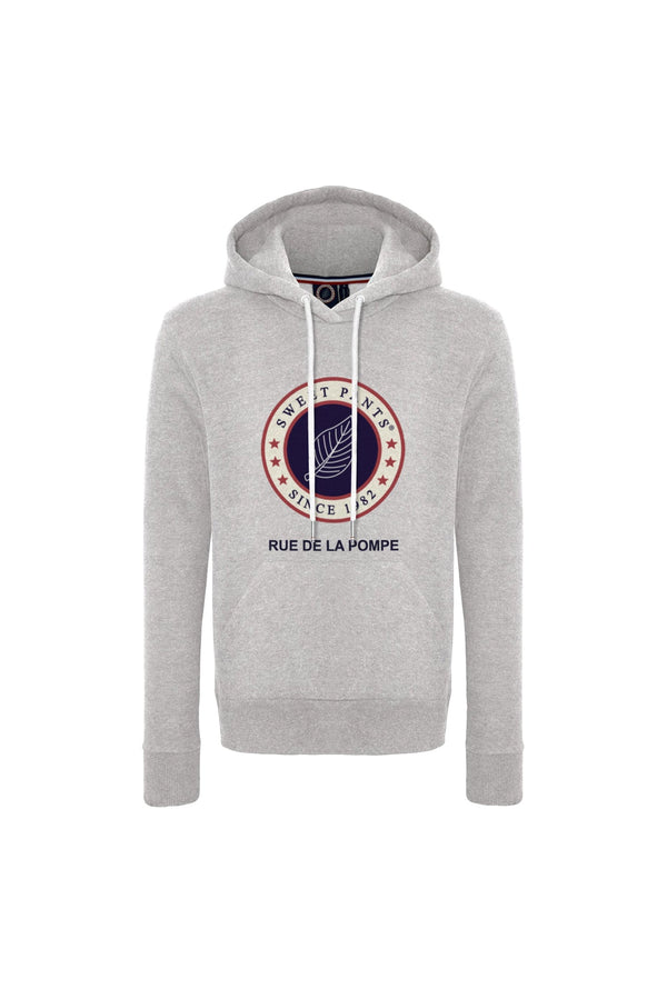 Sweatshirt Serigraphie Logo Store - Rue De La Pompe Gris - Mixte