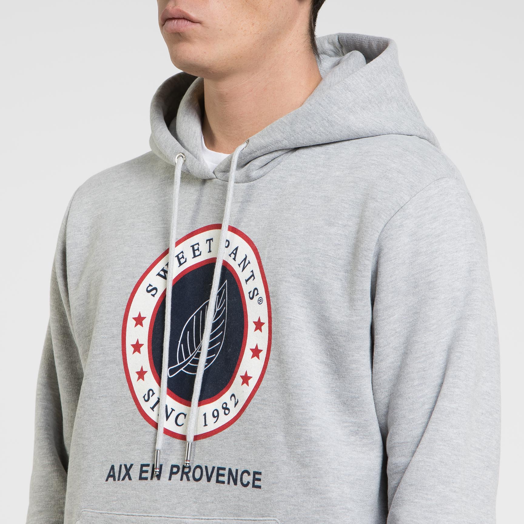 Sweatshirt Serigraphie Logo Store - Aix Gris - Mixte