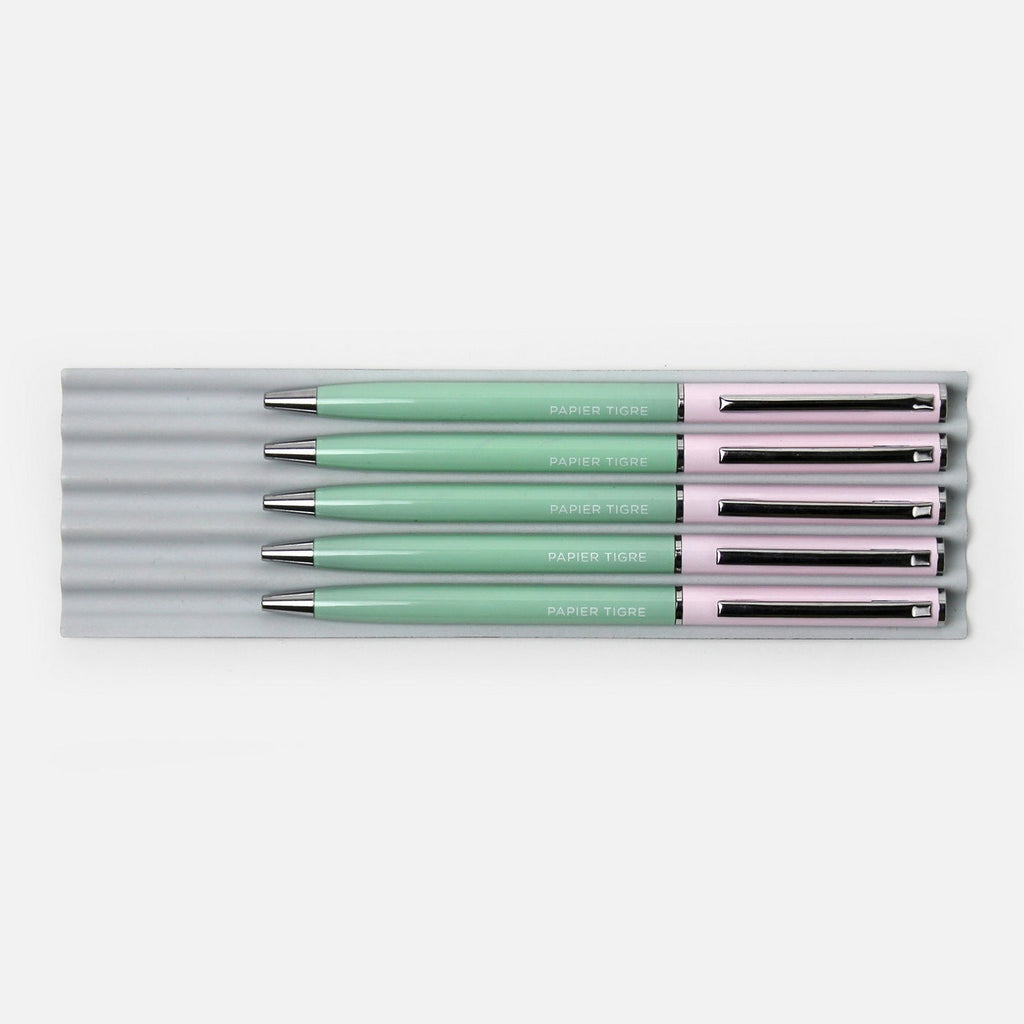 Stylo-Bille - Rose Poudré/Mint