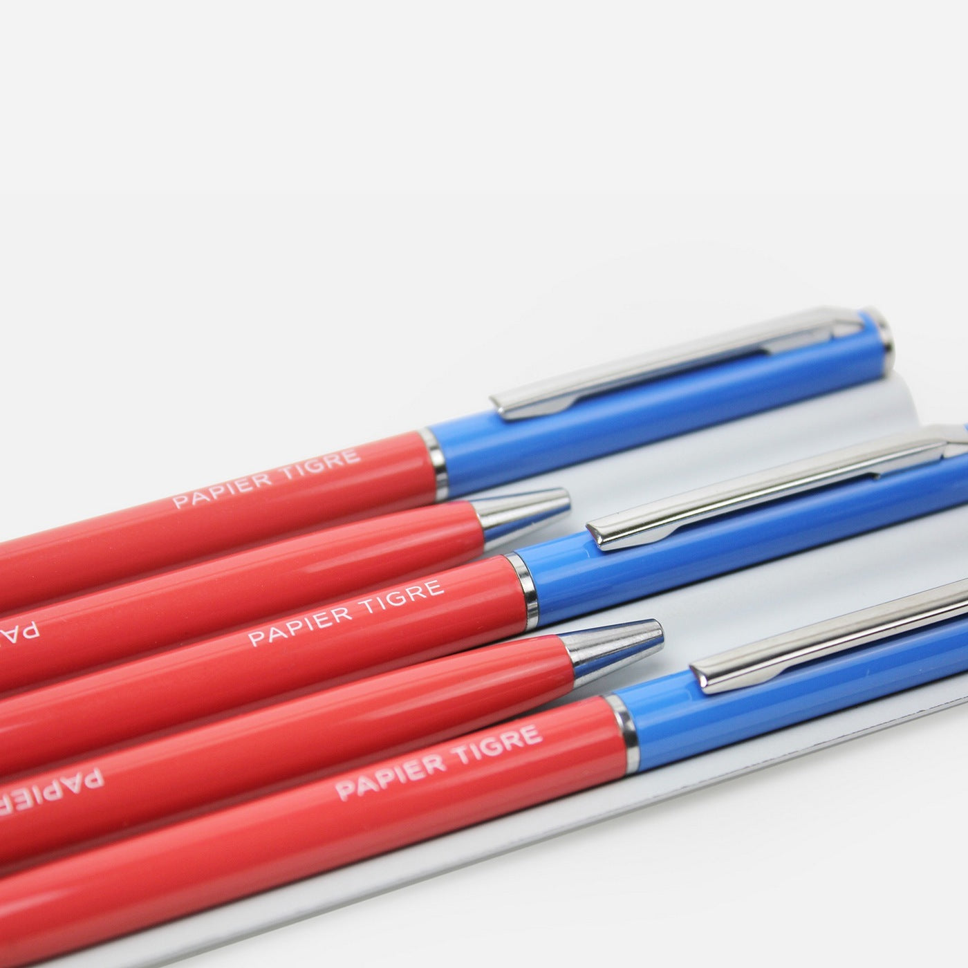 Stylo-Bille - Bleu/Brique