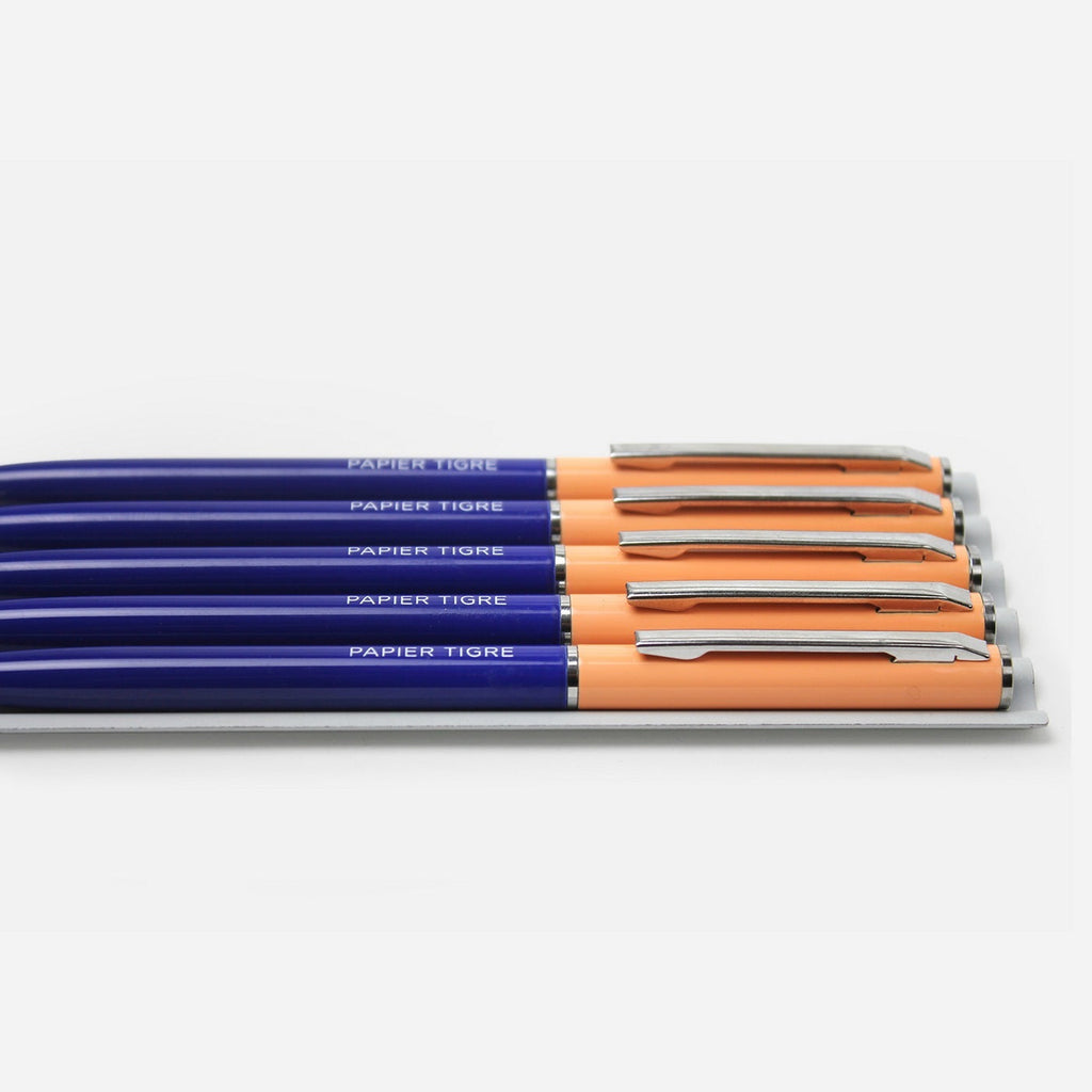 Stylo-Bille - Cobalt/Saumon