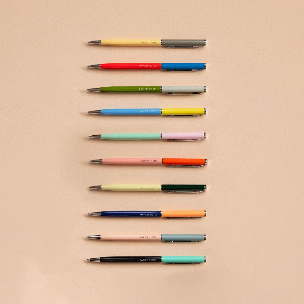 Stylo-Bille - Cobalt/Saumon