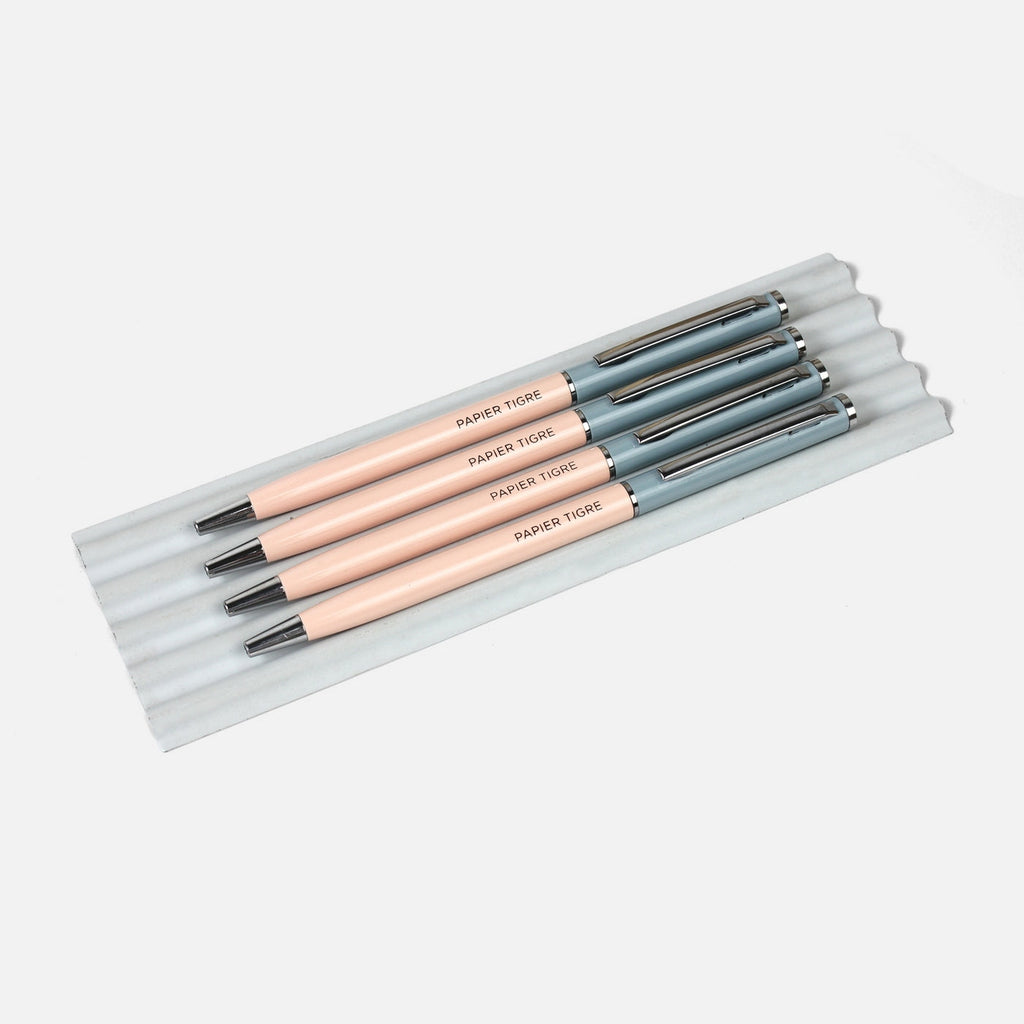 Stylo-Bille - Nude/Zinc