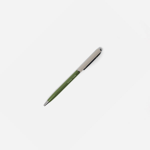 Stylo-Bille - Olive/Lune