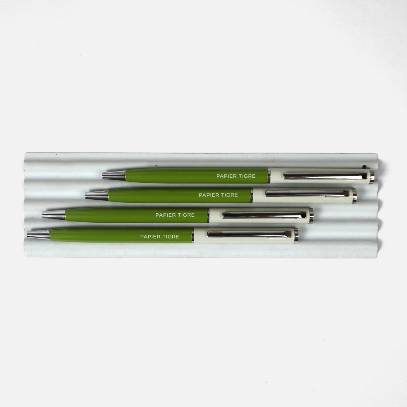 Stylo-Bille - Olive/Lune