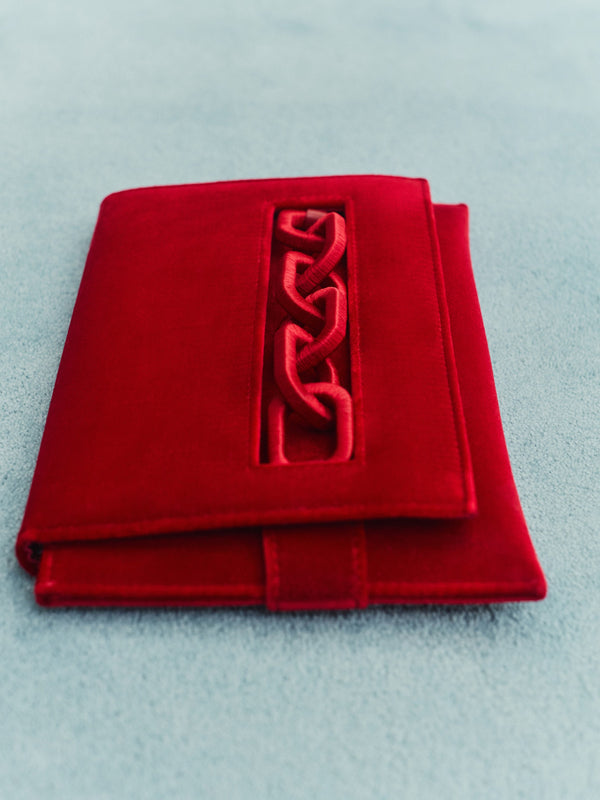 Catena Scarlet Envelope Clutch