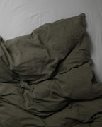 Dekbedovertrek Linnen Army Green - SUITE702
