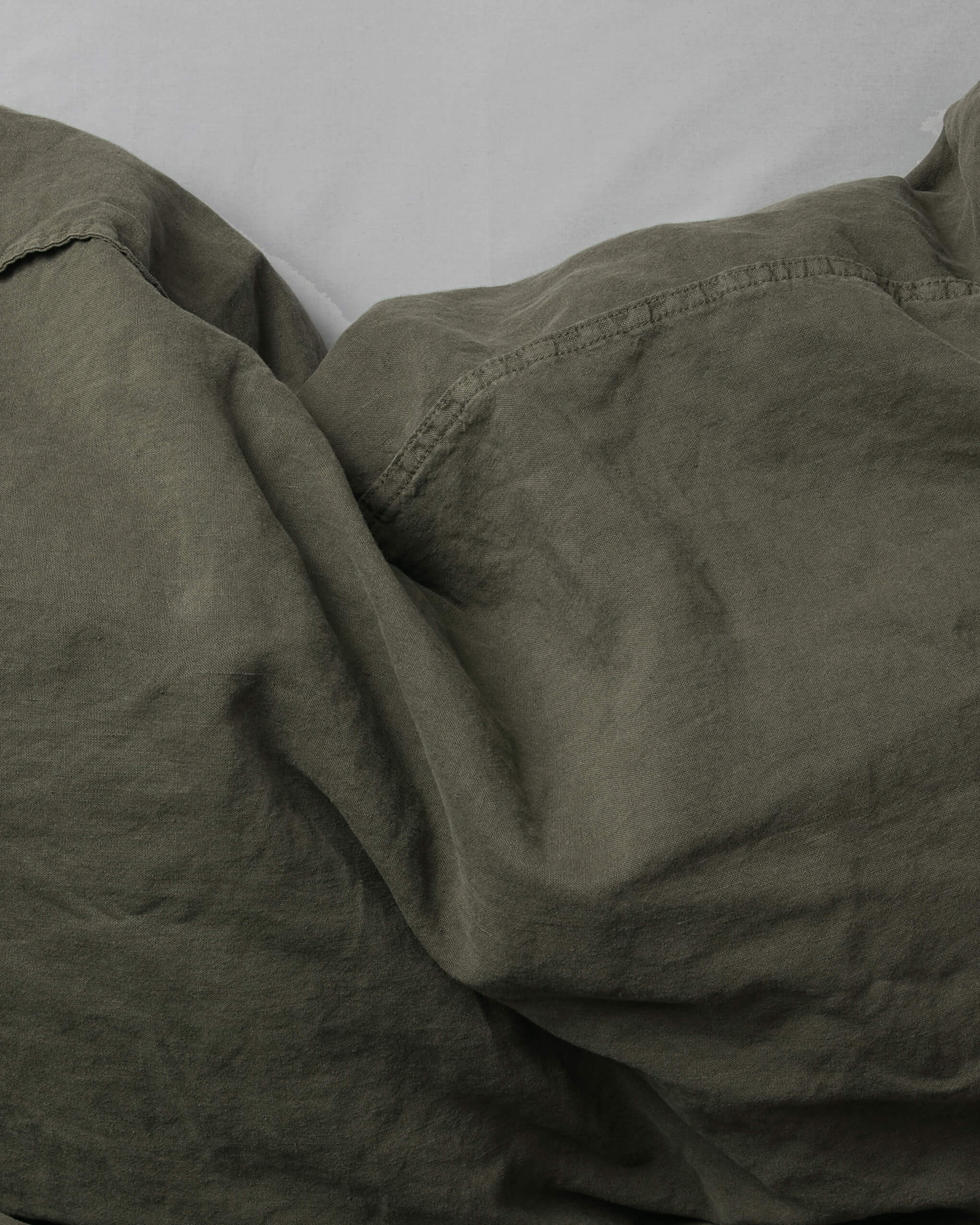 Dekbedovertrek Linnen Army Green - SUITE702