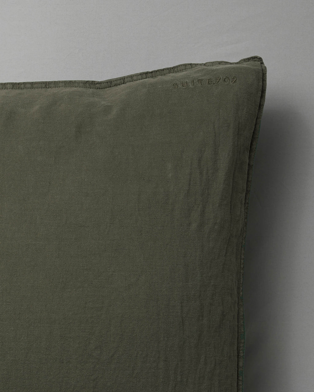 Kussensloop Linnen Army Green - SUITE702