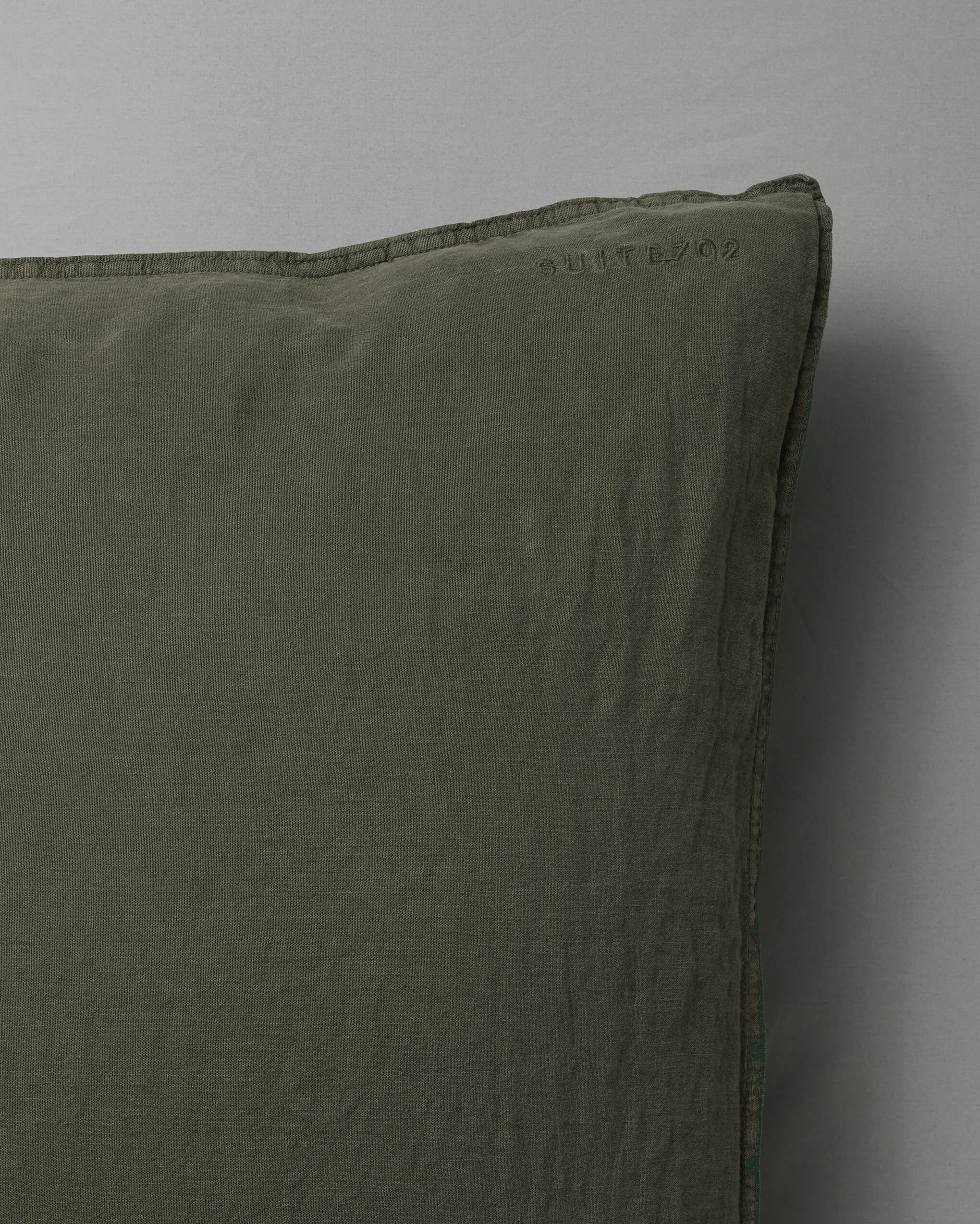 Kussensloop Linnen Army Green - SUITE702