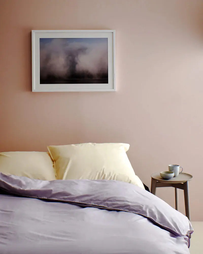 Ensemble Complet En Percale De Coton - Lavander Grey
