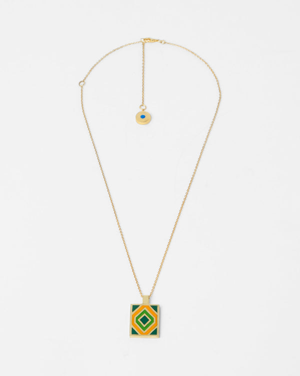 Collier Sunny - Gold Green