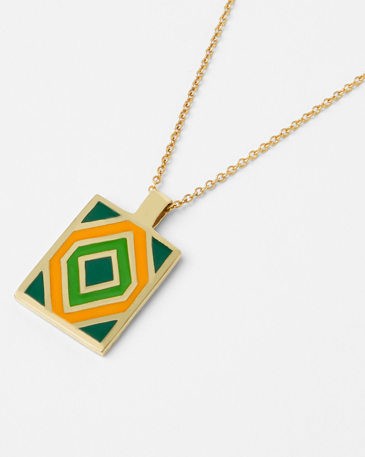 Collier Sunny - Gold Green