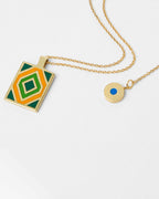 Collier Sunny - Gold Green