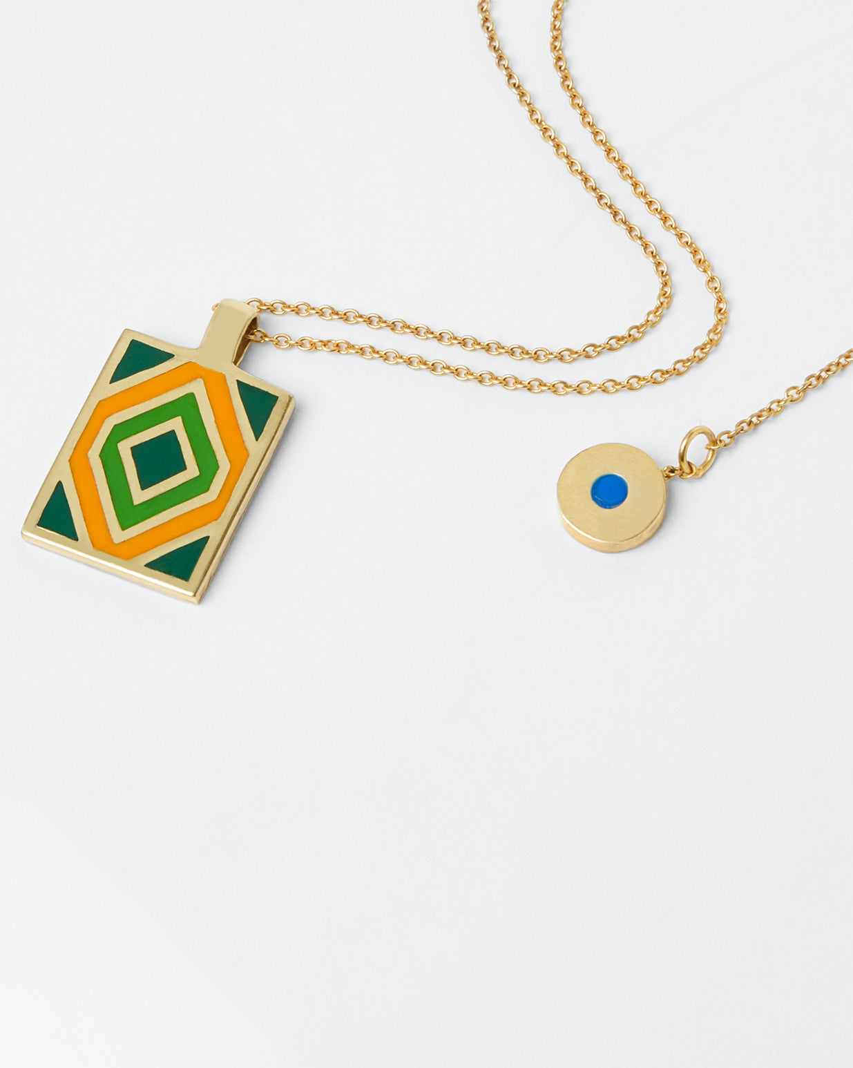 Collier Sunny - Gold Green