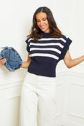 Pull Sans Manches - Marine