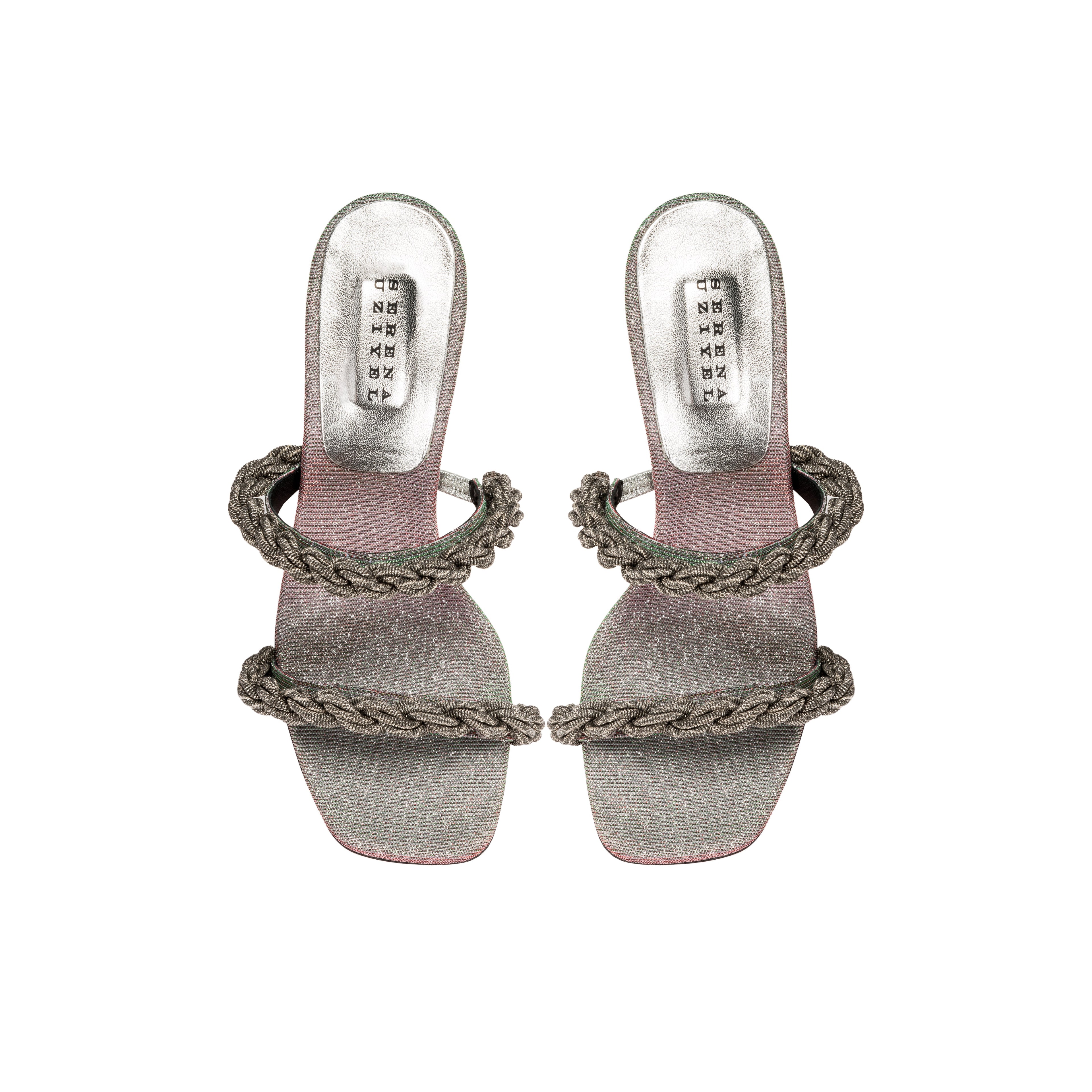 Roxana Opaline High-Heel Two Straps Sandal