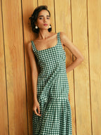 Robe Mae - Pine Vichy
