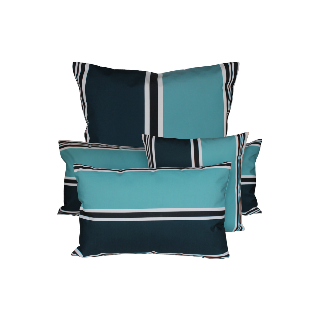 Housse De Coussin Swan - Prusse - 4 Tailles