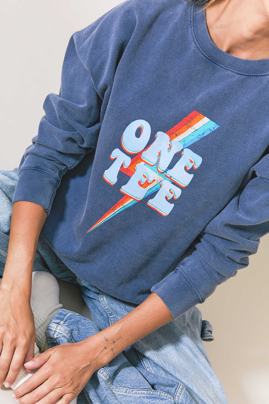 Sweat Ava 60'S Navy