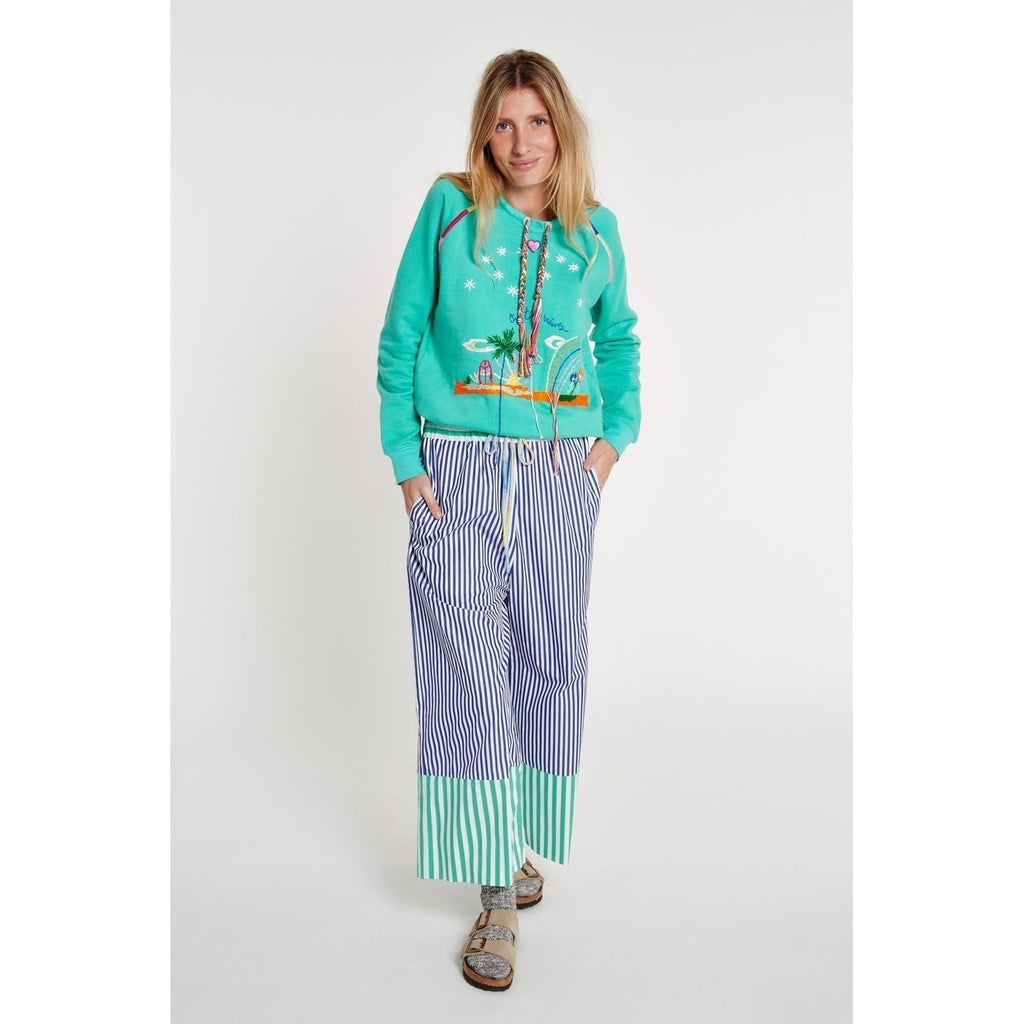 Sweat Hand-Embroidered