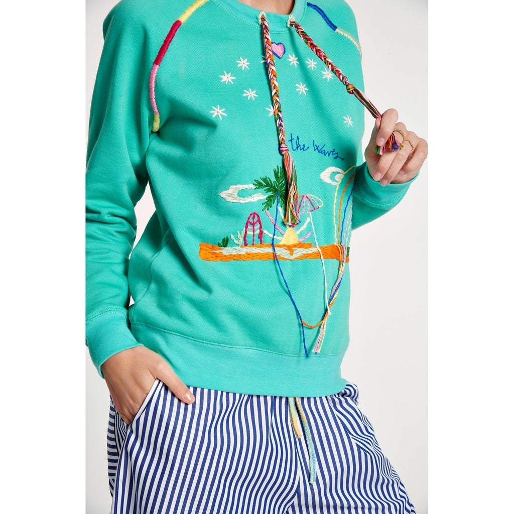 Sweat Hand-Embroidered