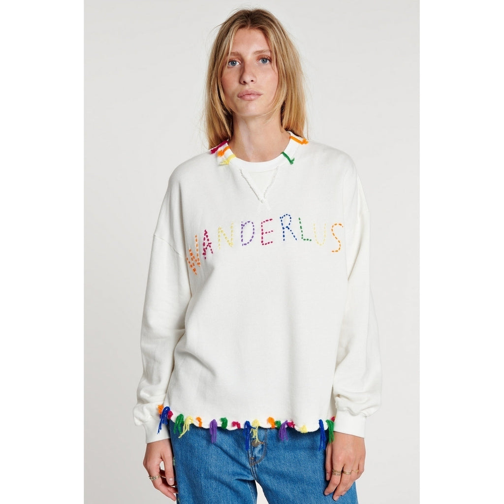 Sweat Wanderlust Embroidered