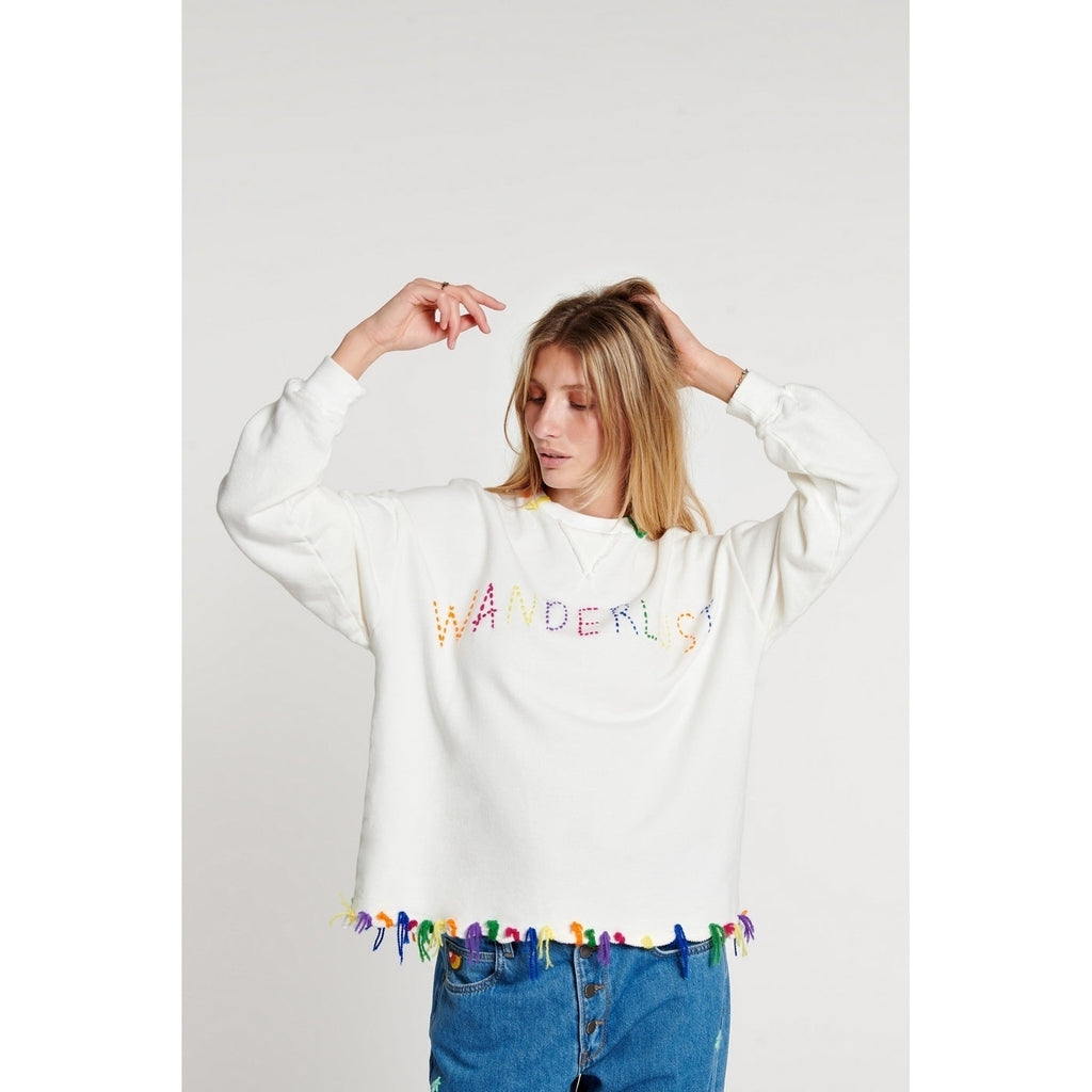 Sweat Wanderlust Embroidered