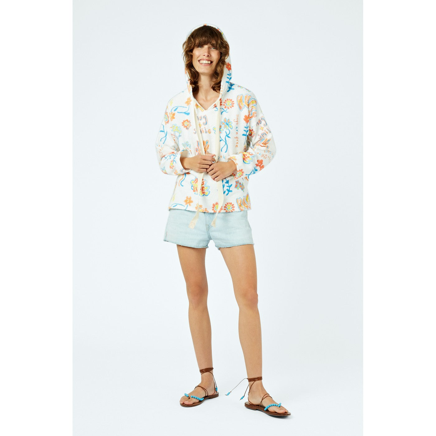 Sweat Hug Life Cotton-Terry Towelling