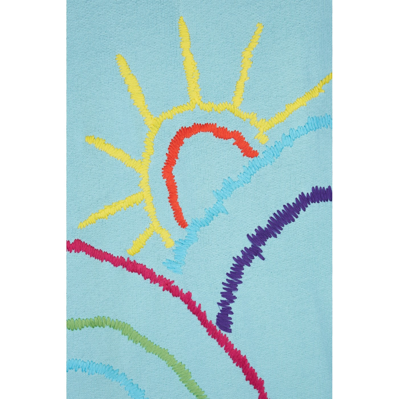 Sweat Embroidered Sunrise Raglan
