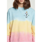 Sweat Embroidered Tie-Dye