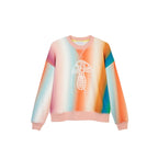 Sweat Ombre Stripe Mushroom