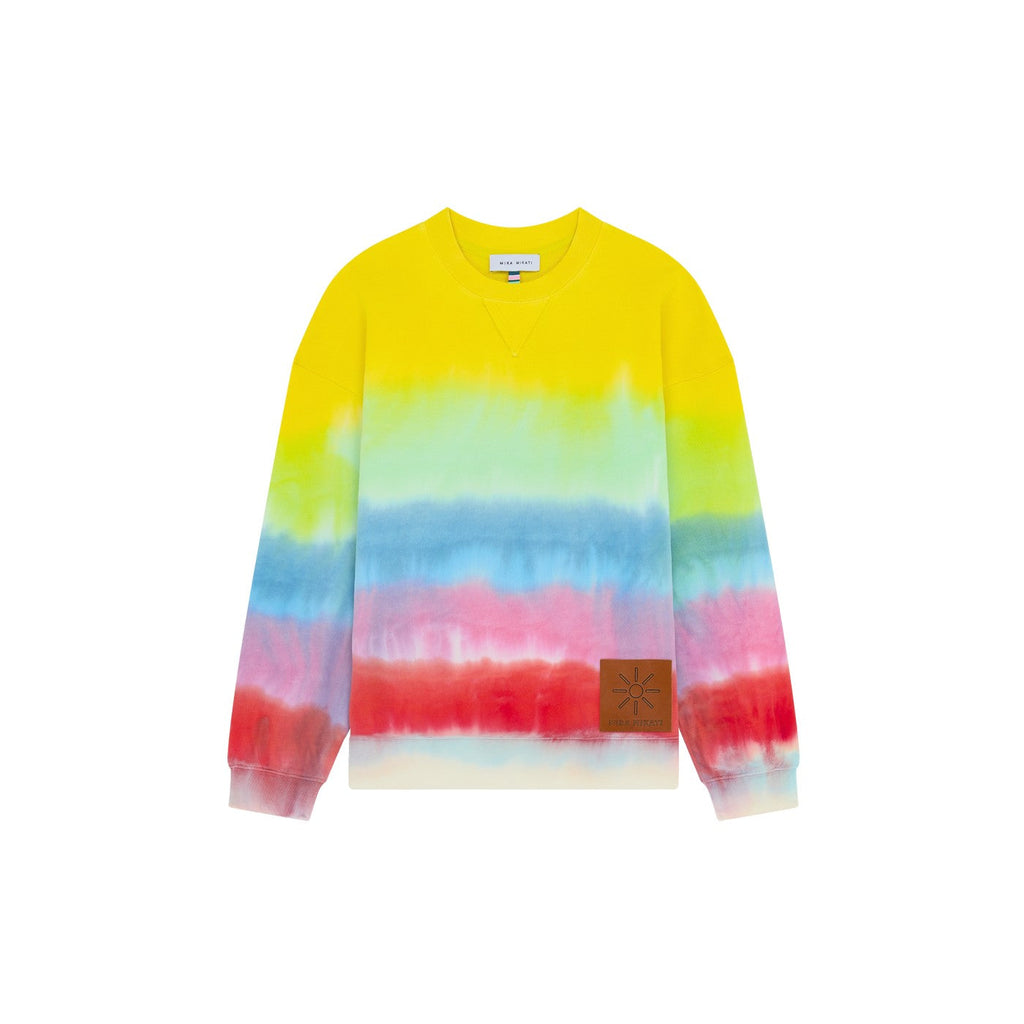 Sweat Tie-Dye Leather Patch